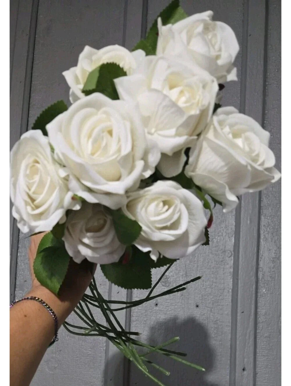 Artificial Flowers Variety Garland Roses Eucalyptus Peonies Reed Grass Pampas